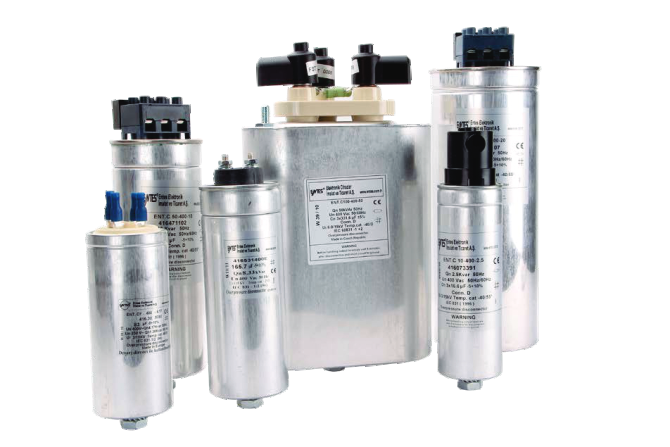 Entes power capacitors for APFC panels