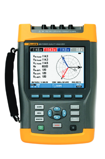 Fluke three phase power quality analyzer