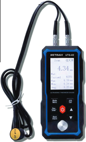 Metravi ultrasonic thickness gauge